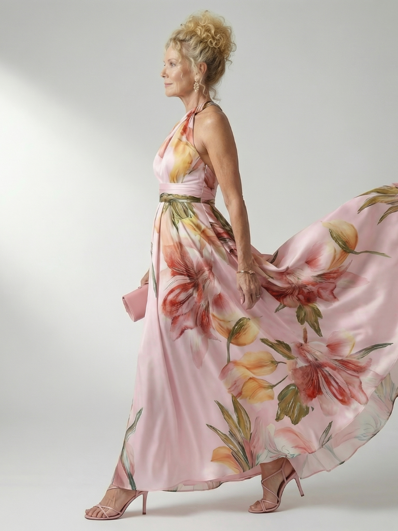 Ernestine | Robe Maxi Fleurie Légère