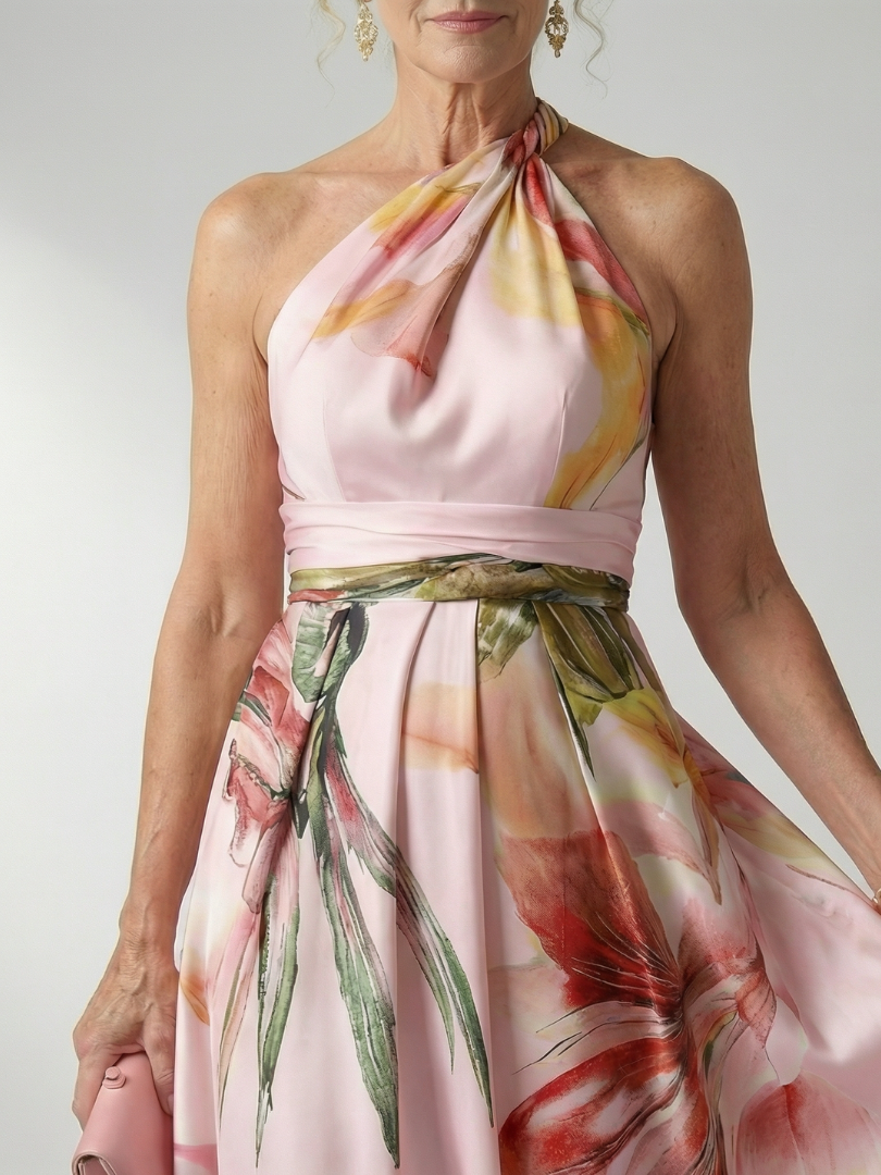 Ernestine | Robe Maxi Fleurie Légère