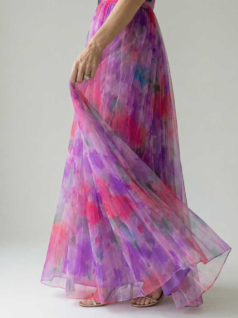 Rosaline | Robe Maxi à Enveloppe Douce