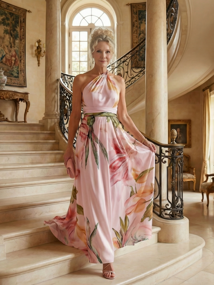 Ernestine | Robe Maxi Fleurie Légère