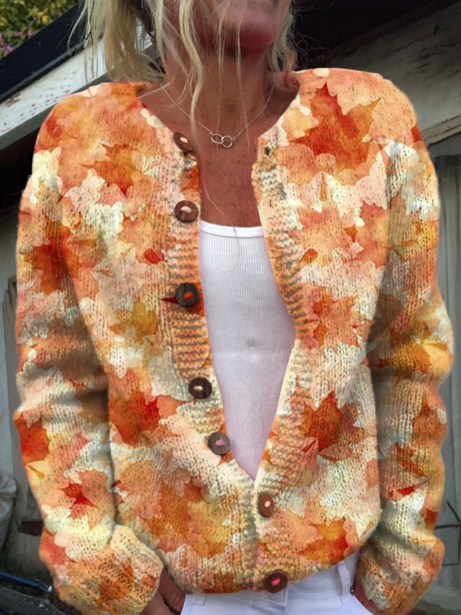 Sylvie | Gilet Vintage en Maille