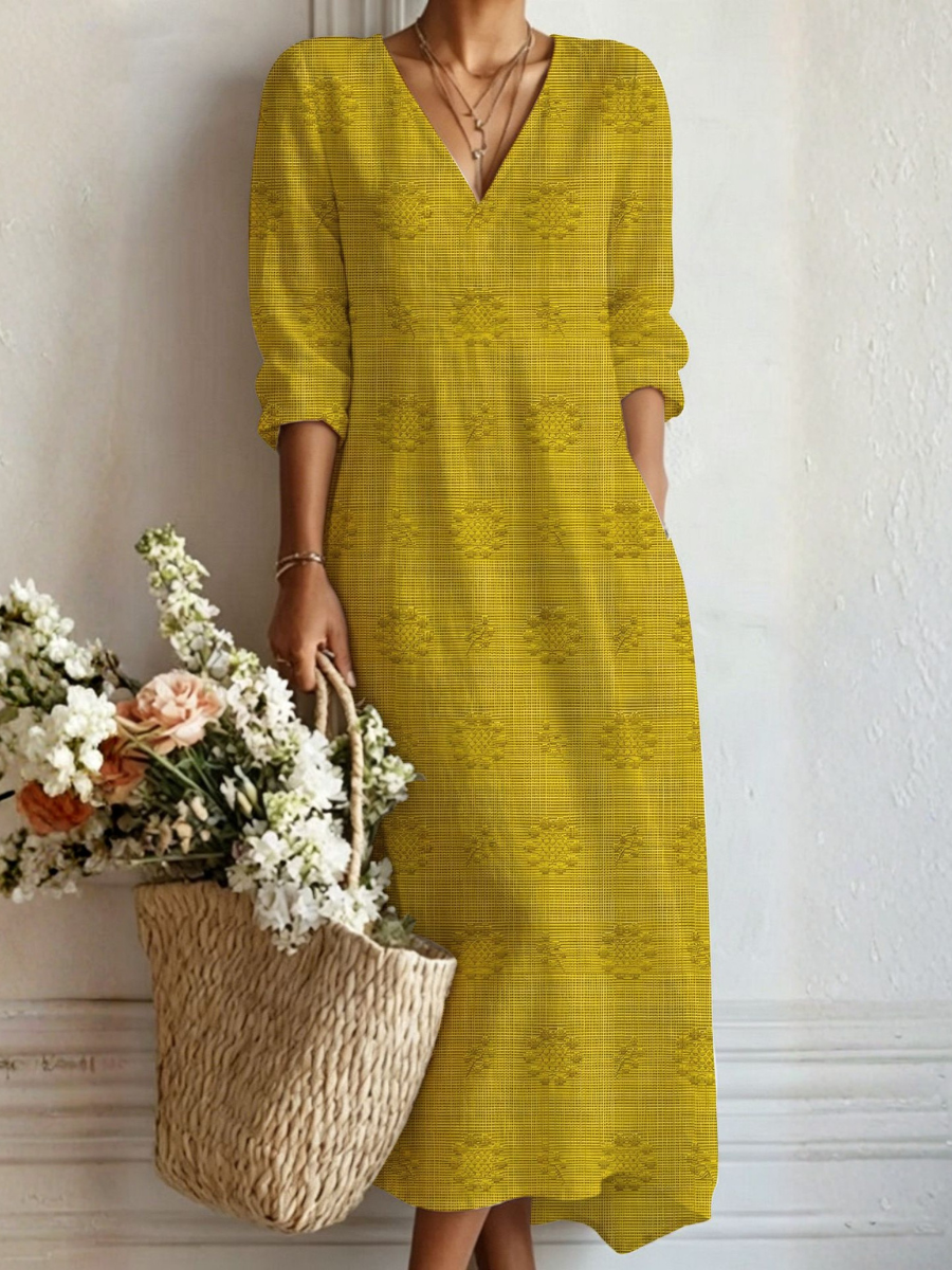 Sylviane | Robe Confortable du Quotidien
