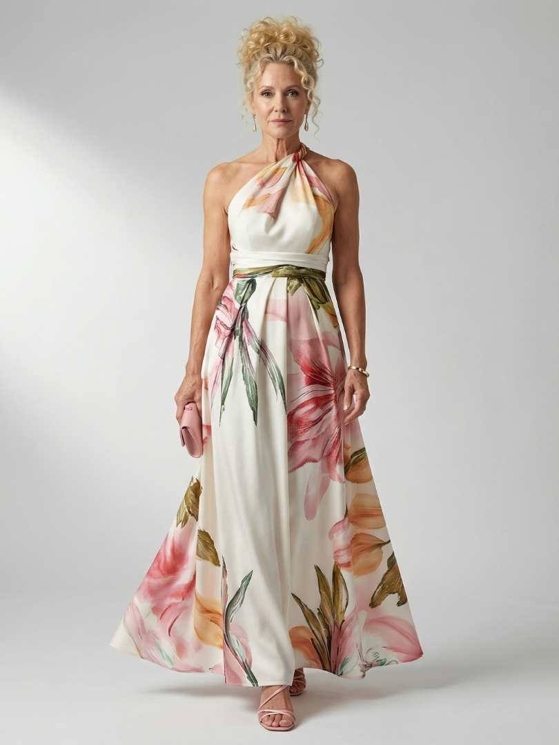 Ernestine | Robe Maxi Fleurie Légère