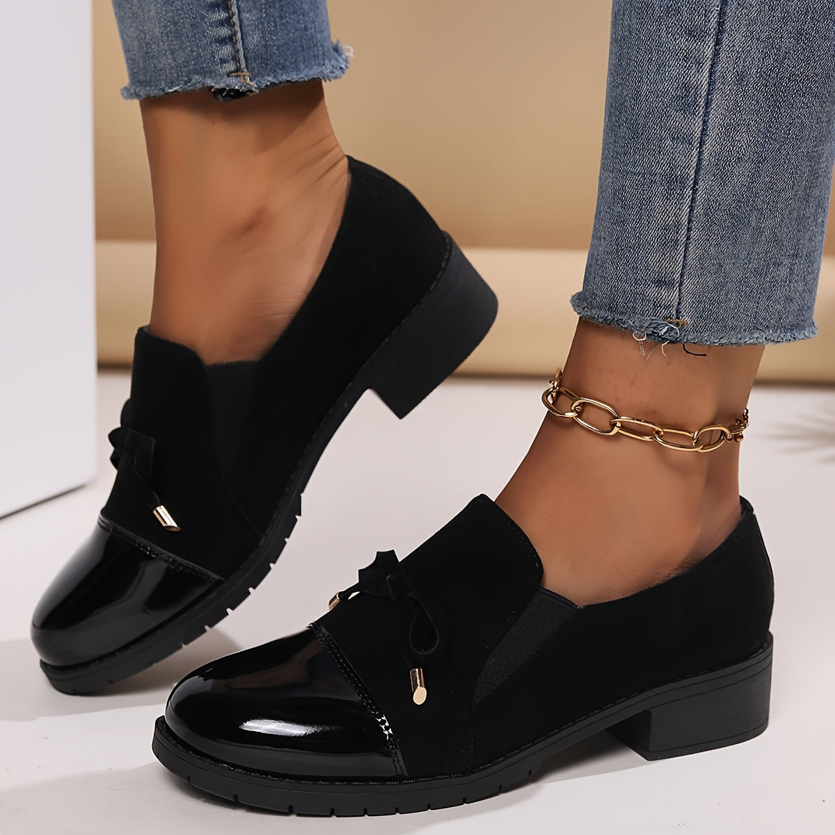 Julietta | Mocassins Confort Bout Verni