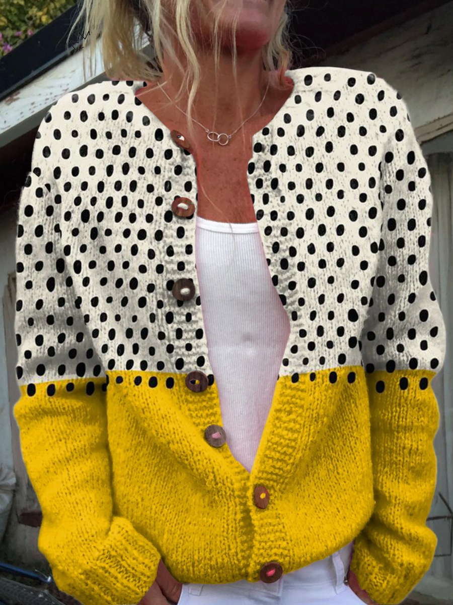 Fabienne | Gilet Vintage Bicolore