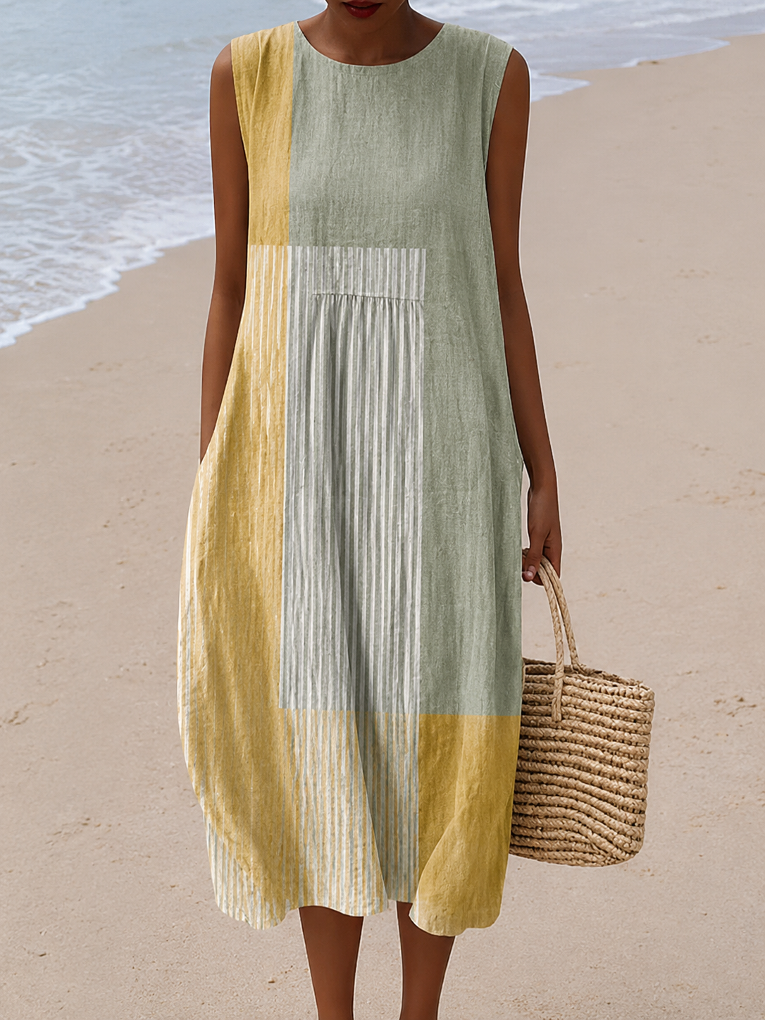 Pascale | Robe Midi Imprimée