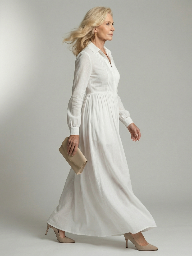 Émérance | Robe Maxi Fluide Douce