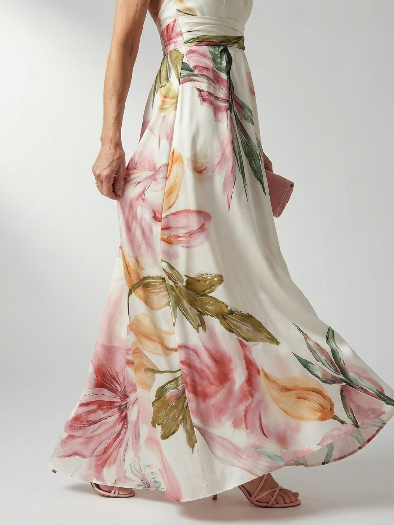 Ernestine | Robe Maxi Fleurie Légère