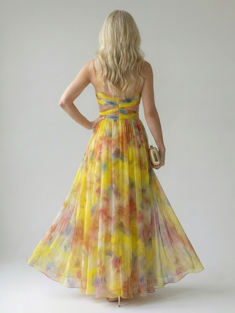 Rosaline | Robe Maxi à Enveloppe Douce