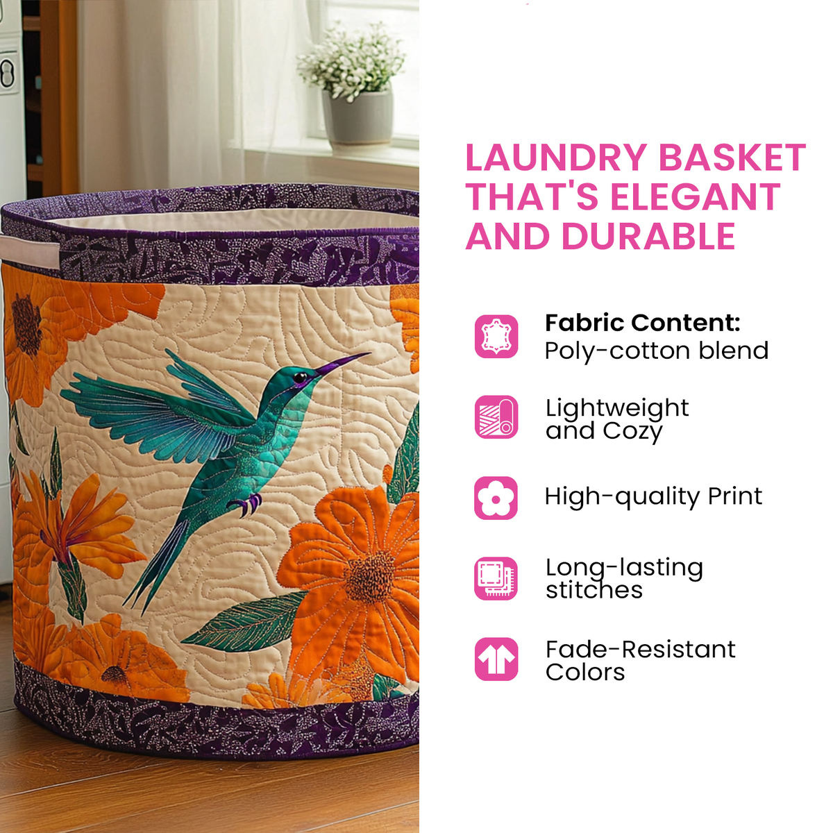 Margaux | Panier à Linge Forêt