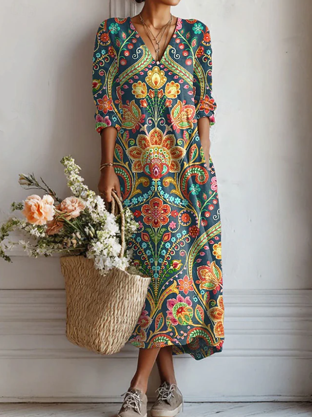 Baptistine | Robe Confortable du Quotidien