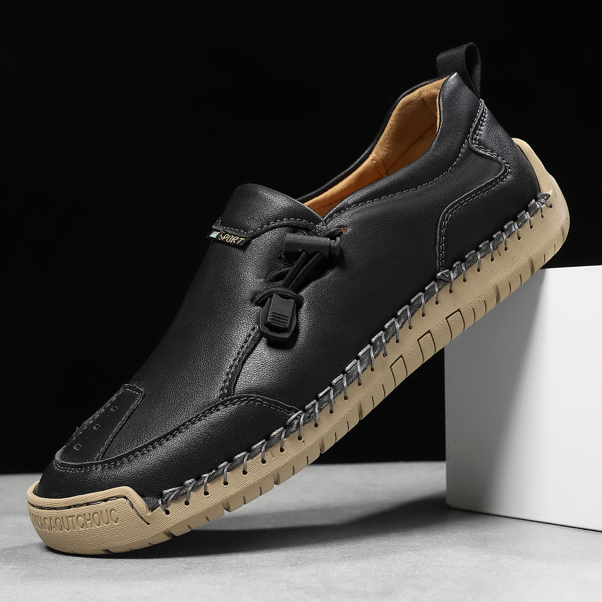 Prudence | Mocassins Confort Piqués Main