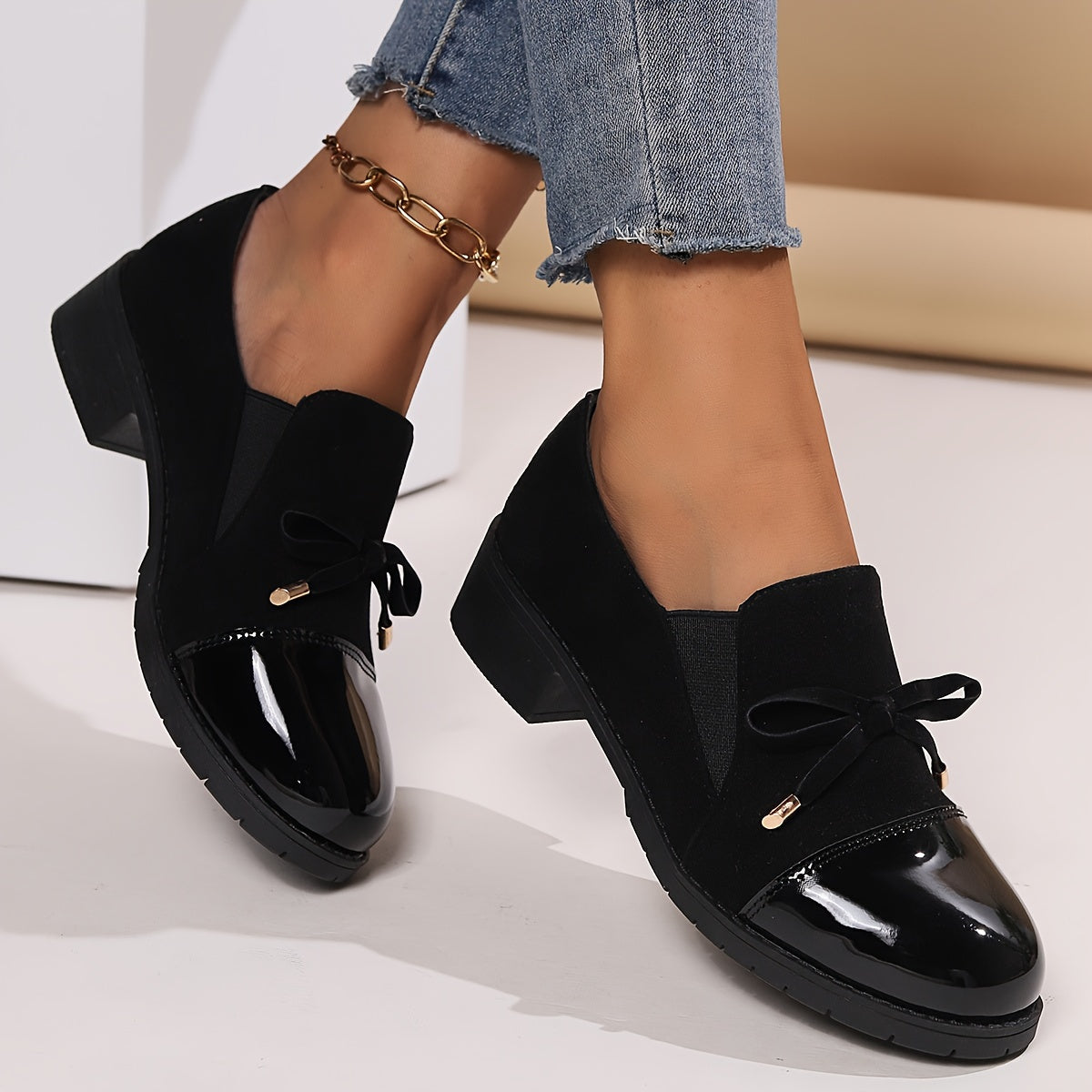 Julietta | Mocassins Confort Bout Verni