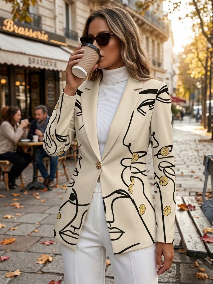 Philippine | Veste Blazer Ligne Artistique