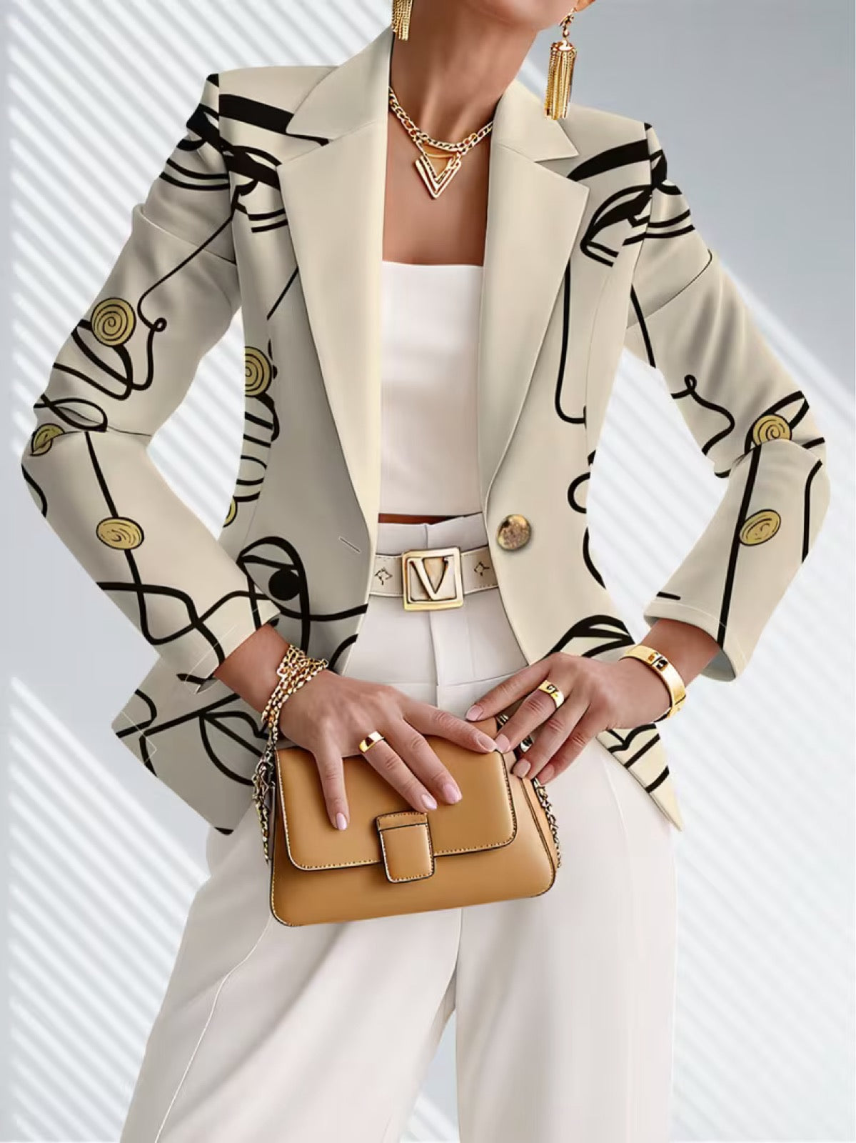 Philippine | Veste Blazer Ligne Artistique
